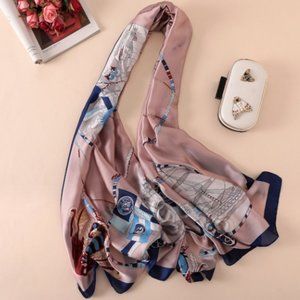 Beach Boho Chic Party Silky Pashmina Scarf Shawl